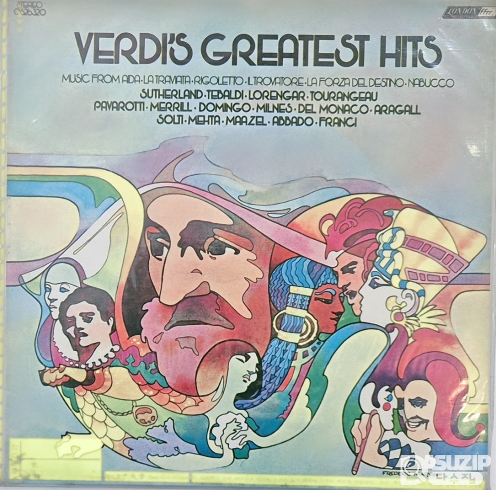 런던 레코드(London Records)에서 1973년에 발매한 컴필레이션 음반 'Verdi's Greatest Hits'
