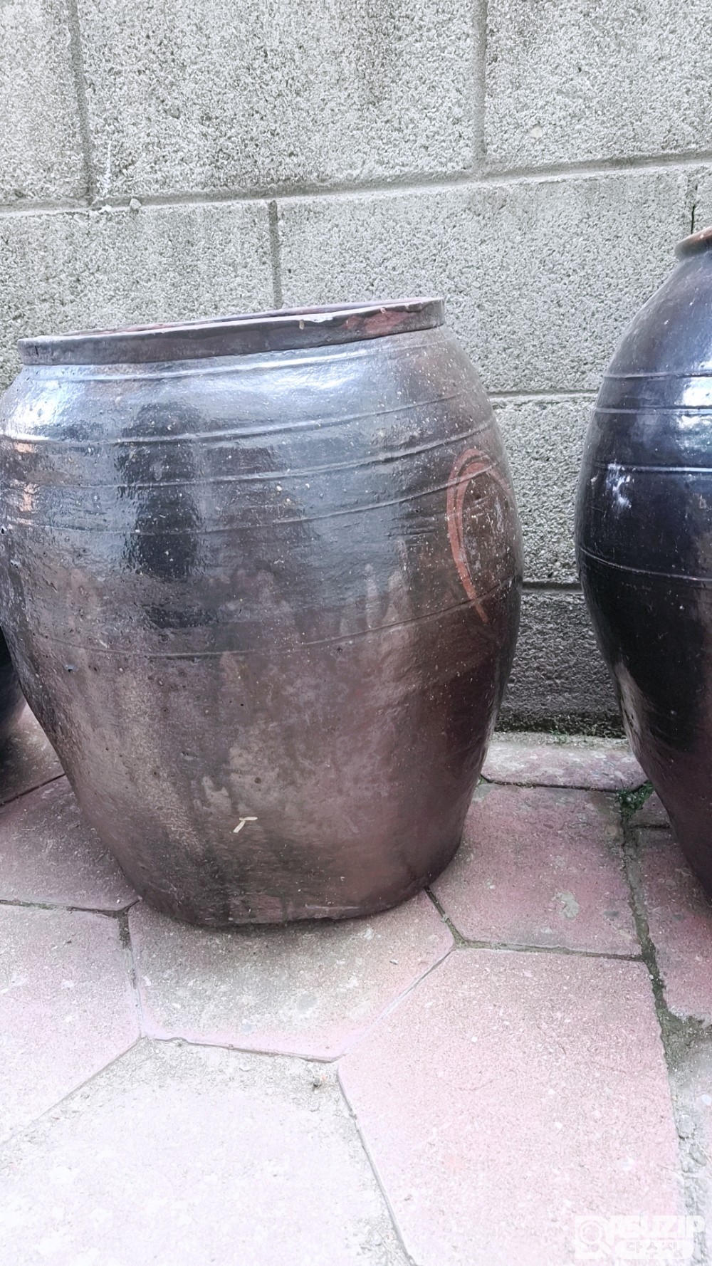 빈티지 옹기 항아리 5점