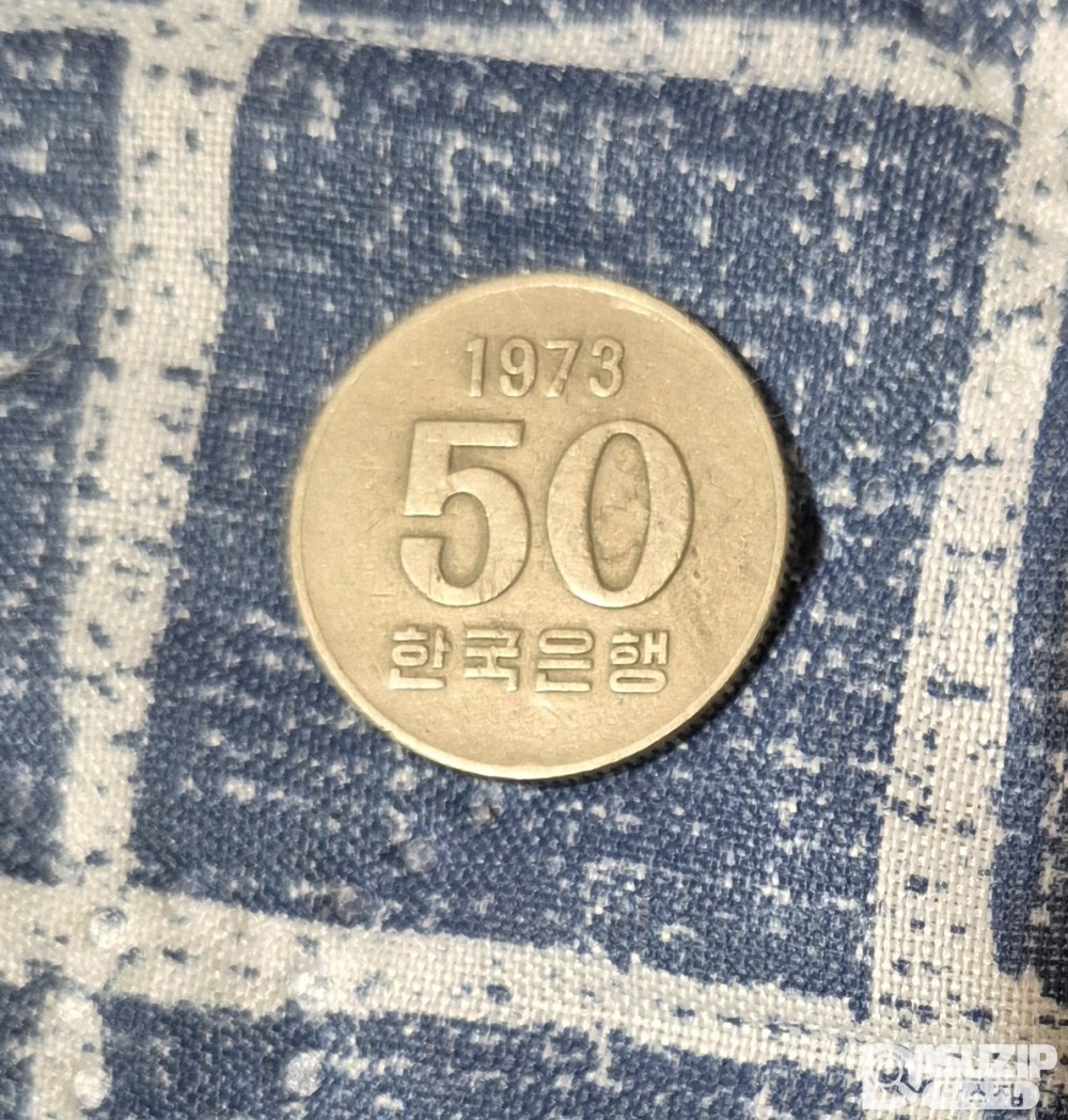 1982년 100원 동전 1973년 50...