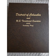 2009년 발행된 '워싱턴 쿼터 D.C. 및 미국령 영토 프로그램(District of Columbia and U.S. Territories Quarters)' 시리즈입니다. 이 시리즈는 50개 주 쿼터 발행 이후 1년 동안만 한시적으로 발행된 특별 세트