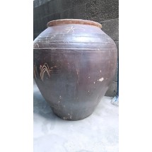 60년 이상된 대형 빈티지 옹기 항아리