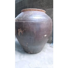 60년 이상된 대형 빈티지 옹기 항아리